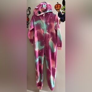 Kids Galaxy Print One Piece Pajama